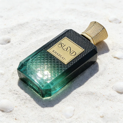 Khadlaj Island Unisex Extrait De Parfum Spray 3.4 Oz - Long-Lasting Fragrance for Men And Women